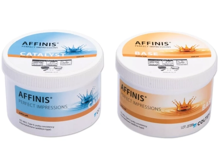аффинис / affinis putty soft - а-силикон оттискной, базовый слой (2 по 300 мл) coltene