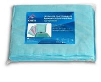 чехлы для подголовников "kristident", размер: 33*26.5см., цвет: голубой, 100шт/уп (тк=10уп)