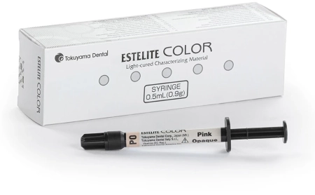 Color Эстелайт, шприц 0.9г., Pink Opaque, Tokuyama Dental