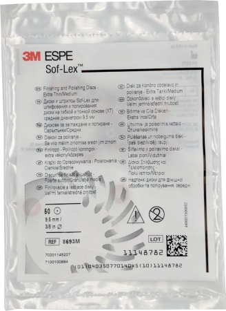соф-лекс диски, 50шт., арт. 8693m, 3m espe