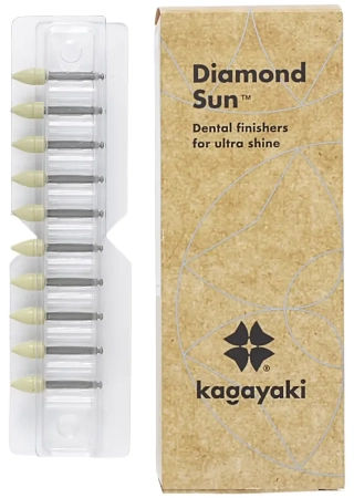 Полир "Kagayaki Diamond Sun" (Пули Жёлтые µ 10) - блистер/10шт