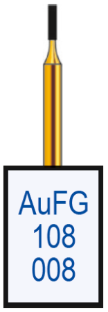 aufg108008 бор алмазный fg - цилиндр - 008 серый horico