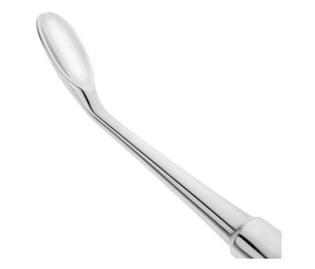 ложка кюретажная изогнутая 10х5 мм комбинированная со штопфером 3 мм. 40-71*, hlw