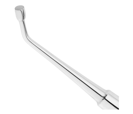 ложка кюретажная изогнутая 10х5 мм комбинированная со штопфером 3 мм. 40-71*, hlw