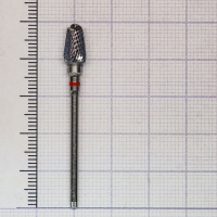 263140060 фреза твс - конус - 060 красный насечка крестообразная мелкая, мет/сплавы, пластмасса