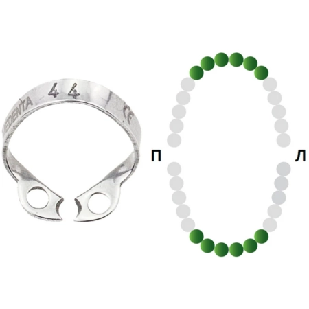 Кламп MEDENTA №44 для фронтальной группы зубов, аналог B4