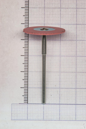 H9906 Диск полировальный - Розовый (средняя зернистость) - полировка керамики, циркона, Ø 25мм., HOR
