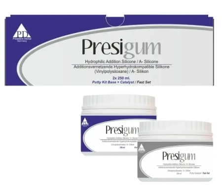 presigum kit fast (presigum putty fast 2х250 мл + presigum light body/fast set 2х50 мл) pd