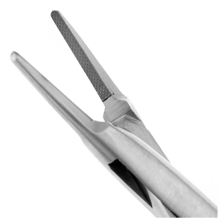 иглодержатель хирургический mini-rider lichtenberg tc, 14см, 20-21* (hlw dental instruments)