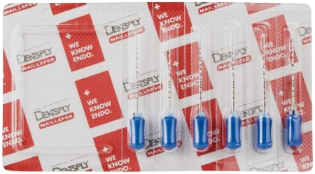 ProTaper / ПроТейпер ручные 31 мм F3 - синие финишные (6 шт) Maillefer