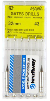 gates drills mani - сверла машинные, 6шт, 32 мм. №3