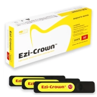 ezi-crown а2 - материал для временных коронок и мостов (3 по 15 г) mediclus
