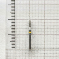 fg248f012 бор алмазный fg - пламя заостренное - 012 желтый horico