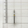 fg248f012 бор алмазный fg - пламя заостренное - 012 желтый horico