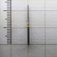 fg199f012 бор алмазный fg - конус закругленный - 012 желтый horico