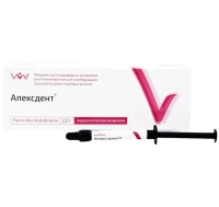 апексдент - паста для пломбирования труднопроходимых корневых каналов без йодоформа (владмива)