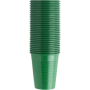 стаканы пластиковые, 100шт., зелёные, euronda