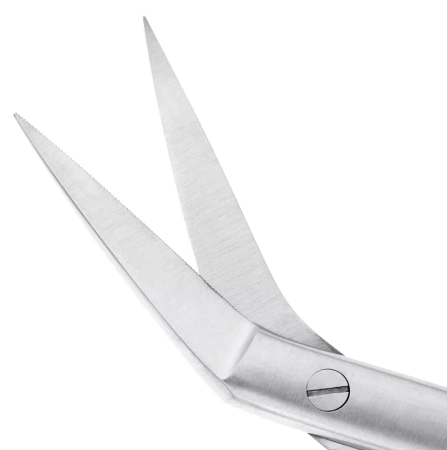 ножницы хирургические угловые locklin 16 см 19-10* hlw