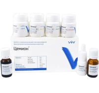 цемион-колор 4-х цветовой набор: порошки по 15 г (синий, желтый, зеленый, малиновый) "владмива"