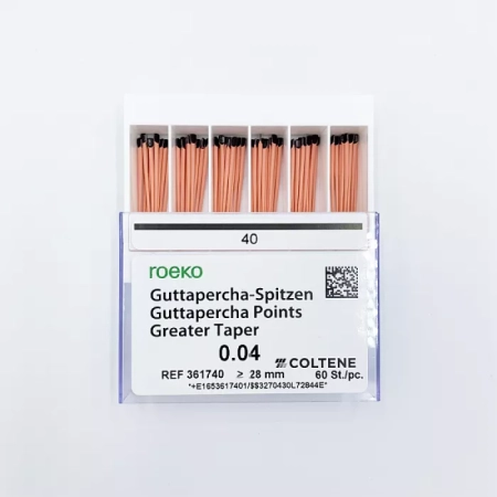 Гуттаперчевые штифты ROEKO 04.40