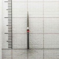 fg250c012 бор алмазный fg - пламя заостренное - 012 красный horico