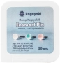 набор полиров "kagayaki ensmart pin" - чашки: белые, зелёные, розовые (силикон) µ 125.70.32, уп/30шт
