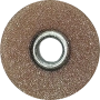 полир диск шлифовальный kagayaki roundflex средний т (корич) d 9.5мм  50шт (втулка металл)