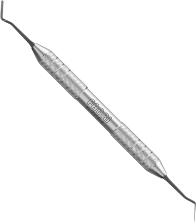 Гладилка малая двухсторонняя удлиненная 1351F Black Fabri