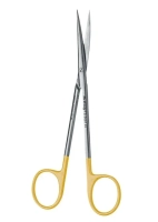 ножницы perma sharp изогнутые остроконечные 14,5 см 5 1/2, hu-friedy