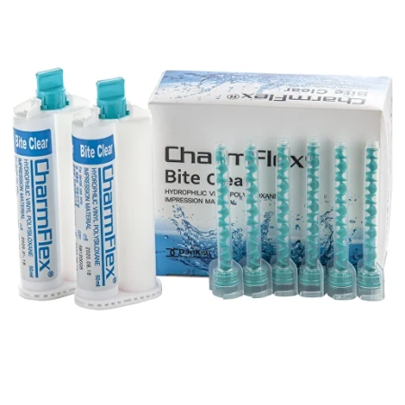 CharmFlex Bite Clear (ЧамФлекс Байт Клеа) - материал для регистрации прикуса, 2*50мл., DentKist
