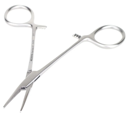 зажим кровоостанавливающий прямой halstead mosquito 12.5 см, medenta