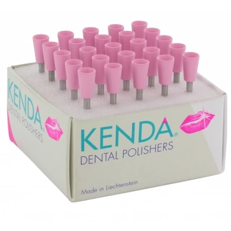 Набор полиров для композитов чаша розовая 905.F.025 (25 шт) KENDA
