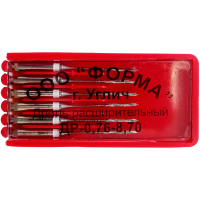 дриль расширительный для титановых штифтов 0.76-8.70 (108s, 108l), 6шт/уп (форма)