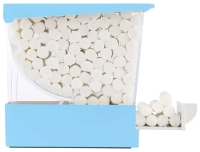 диспенсер для ватных валиков, цвет: голубой, euronda