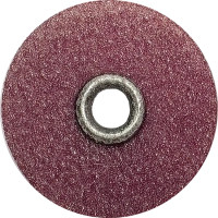 полир диск шлифовальный kagayaki roundflex грубый т (бордо) d 12.7мм  50шт (втулка металл)