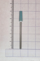 h9740. конус усеченный - голубой - шлифовальный камень для металла, металлокерамики,оксида циркона