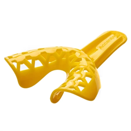 ложки слепочные ортопедические желтые №1 (1 верх + 1 низ) accentmed
