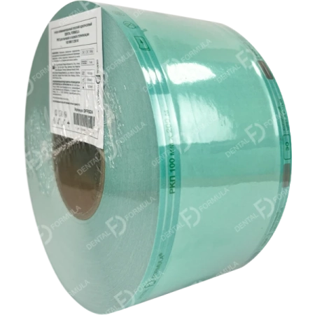 Рулон для стерилизации РКП 100 мм х 200 м комбинированный плоский Dental Formula (ТК=6шт)