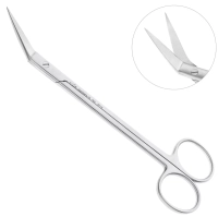 ножницы хирургические угловые locklin 16 см 19-10* hlw