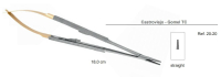 иглодержатель хирургический  прямой castroviejo - gomel tc, 18см, 20 -20* (hlw dental instruments)