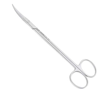 Ножницы хирургические изогнутые Kelly, 16,0 см, 19-15*, HLW (Германия)
