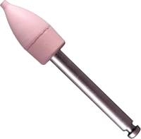 полир "kagayaki ensmart pin" - пуля розовый (силикон) µ 32 - держатель из нержавеющей стали, 1 штука