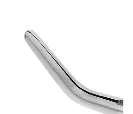 пинцет хирургический изогнутый, ab 869/16, nopa instruments