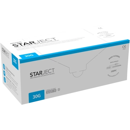 Иглы карпульные STARJECT 0.3х12 мм 30G-XS (100 шт) MCTBIO