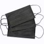 маски 3-х слойные, на резинке, цвет: чёрный (50 шт) archdale (тк=40уп)