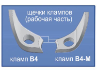 кламп матовый №b4-m, тор вм