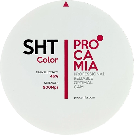 Циркониевый диск Procamia SHT Color 98*12 A2