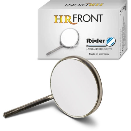 Зеркало стоматологическое HR Front плоское №4/22мм (12 шт) Roeder