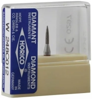 w248c012 бор алмазный w - пламя заостренное - 012 красный horico