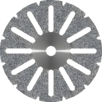 диск алмазный акрил 12 прорезей, диаметр 22 мм (1 шт) агри